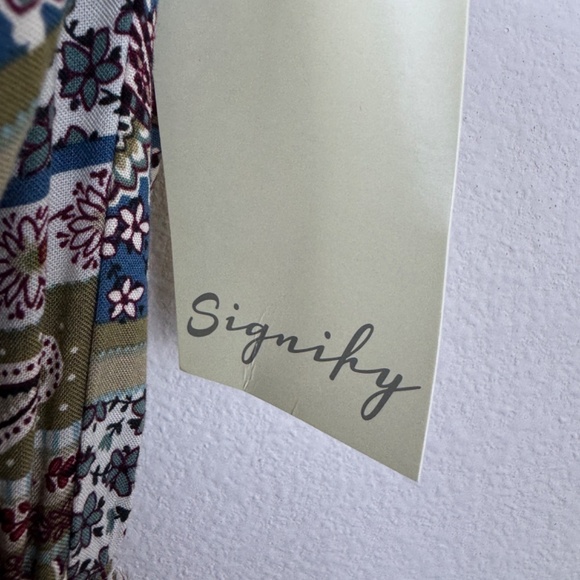 SIGNIFY Boho Strapless Sleeveless Tube Top NWT Jumpsuit / Size Small - Picture 9 of 11